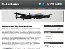Tablet Screenshot of dambusters.org.uk